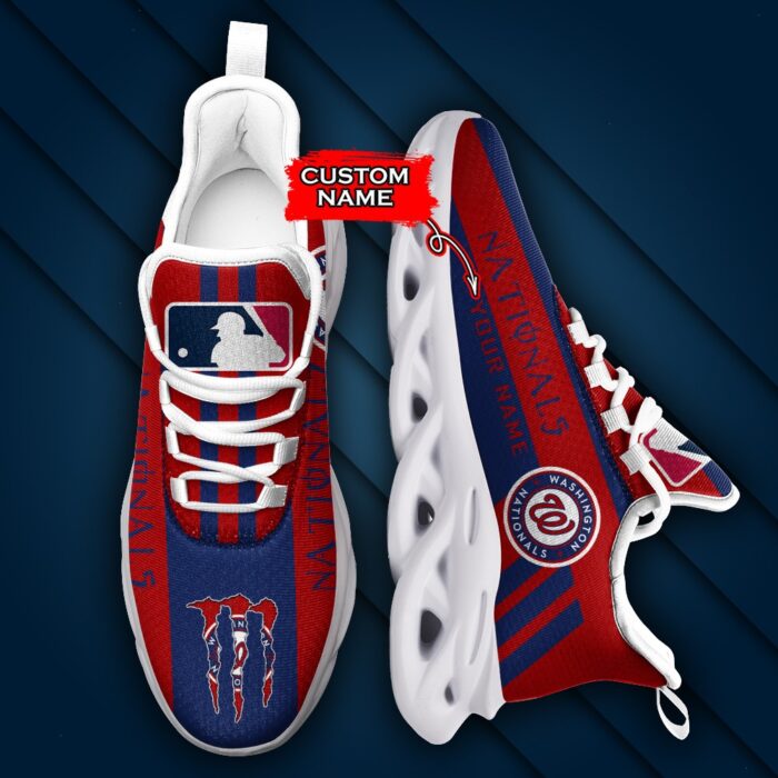 MLB Washington Nationals Max Soul Sneaker Custom Name Style 1