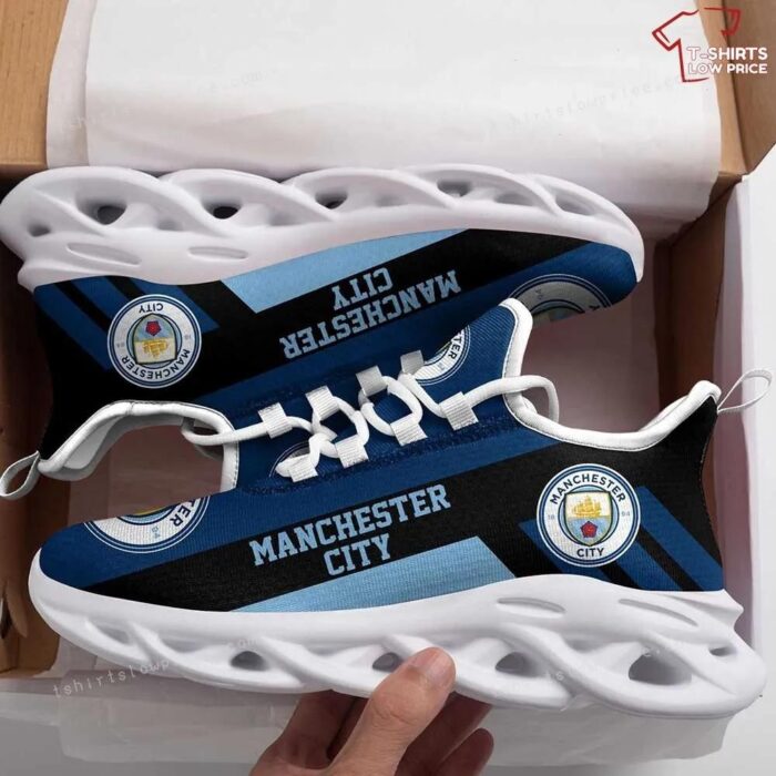 Manchester City Blue Max Soul Sneakers Running Shoes