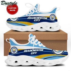 Manchester City Custom Name Max Soul Shoes V2