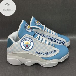 Manchester City Football Sneakers Air Jordan 13 Shoes