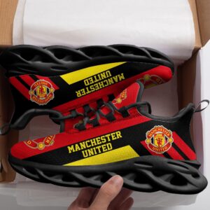 Manchester United Black Shoes Max Soul