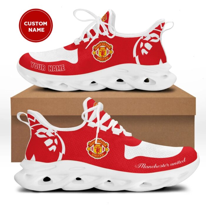 Manchester United Custom Name Max Soul Shoes