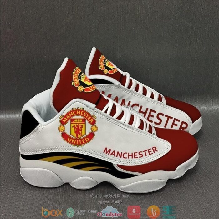 Manchester United Football Air Jordan 13 Sneaker Shoes 2