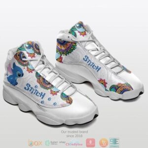 Mandala Stitch Disney 1 Air Jordan 13 Sneaker Shoes