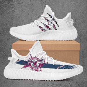 Manly Sea Eagles Adidas Yeezy Boost Shoes Sport Sneakers Yeezy Shoes