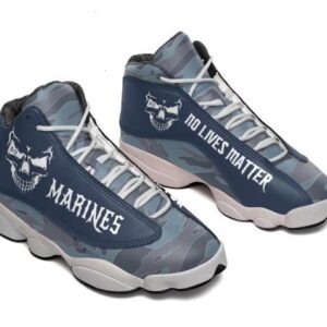 Marines No Lives Matter Air Jordan 13 Sneakers