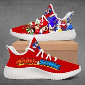 Mario And Sonic Yeezy Shoes Sport Sneakers