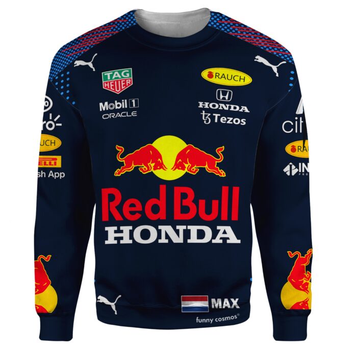 Max Verstappen Formula 1 2022 Shirt Hoodie Racing Uniform Clothes