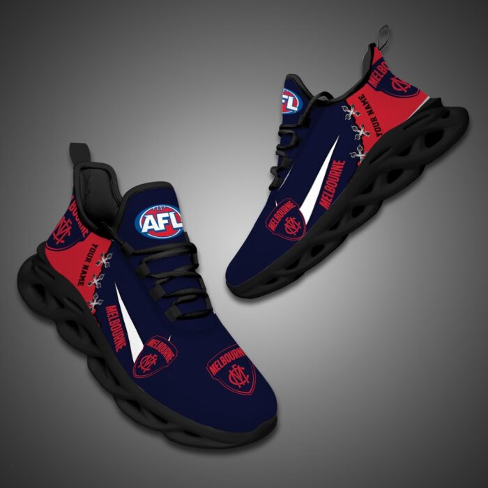 Melbourne Demons Personalized AFL Max Soul Shoes