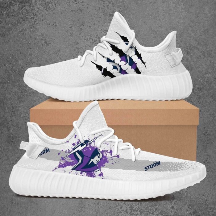 Melbourne Storm Adidas Yeezy Boost Shoes Sport Sneakers Yeezy Shoes