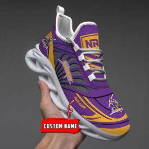 Melbourne Storm Custom Name NRL Max Soul Shoes