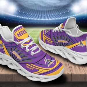 Melbourne Storm Custom Name NRL Max Soul Shoes