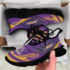 Melbourne Storm Custom Name NRL Max Soul Shoes