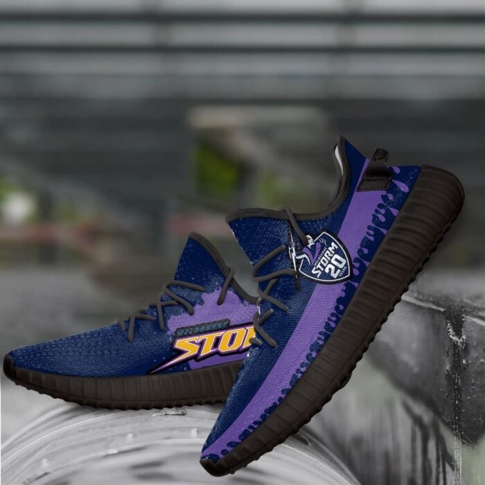 Melbourne Storm Nrl Yeezy Shoes Sport Sneakers Yeezy Shoes