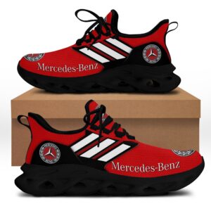 Mercedes Benz Red Black Shoes Max Soul