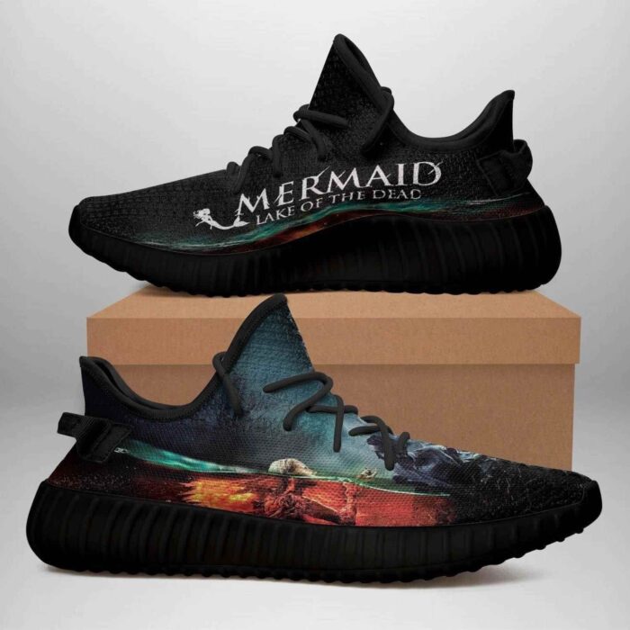 Mermaid Lake Of The Dead Yeezy Boost Shoes Sport Sneakers Yeezy Shoes