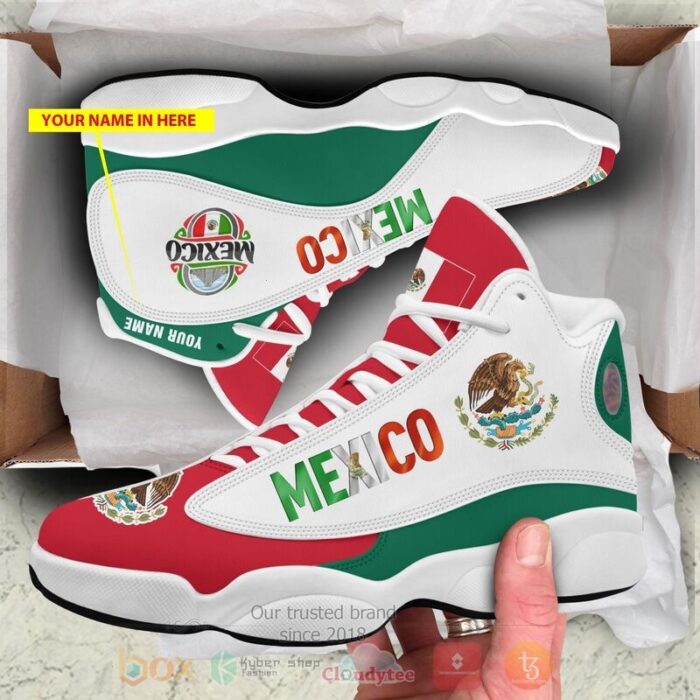 Mexico Logo Personalized Air Jordan 13 Shoes