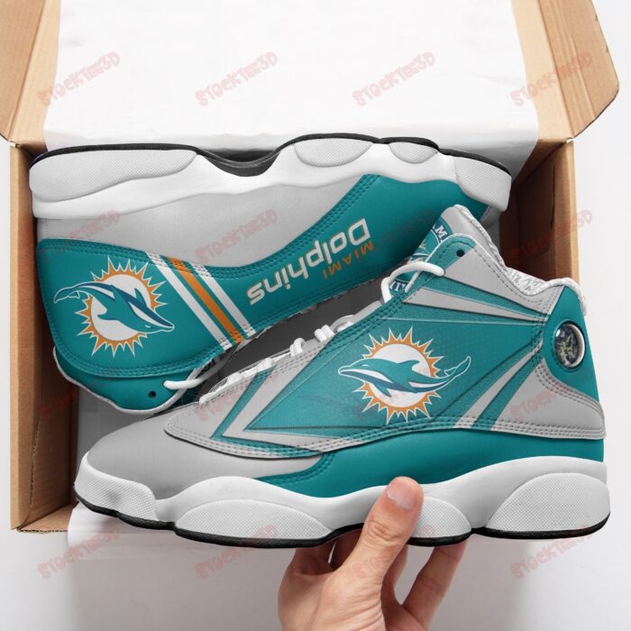 Miami Dolphins Air Jordan 13 Sneakers 1089