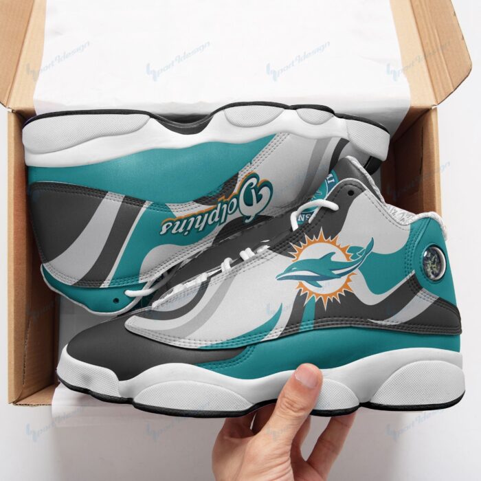 Miami Dolphins Air Jordan 13 Sneakers 1102