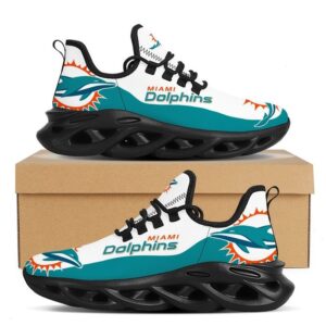 Miami Dolphins Max Soul Shoes Fan Gift