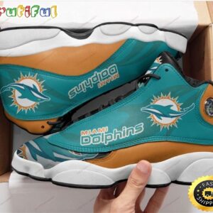 Miami Dolphins NFL Ver 4 Air Jordan 13 Sneaker