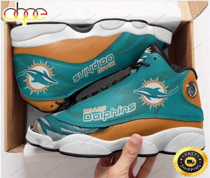 Miami Dolphins NFL Ver 4 Air Jordan 13 Sneaker