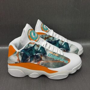 Miami Dolphins Nfl Ver 1 Air Jordan 13 Sneaker