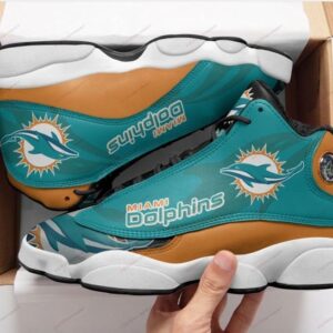 Miami Dolphins Nfl Ver 4 Air Jordan 13 Sneaker