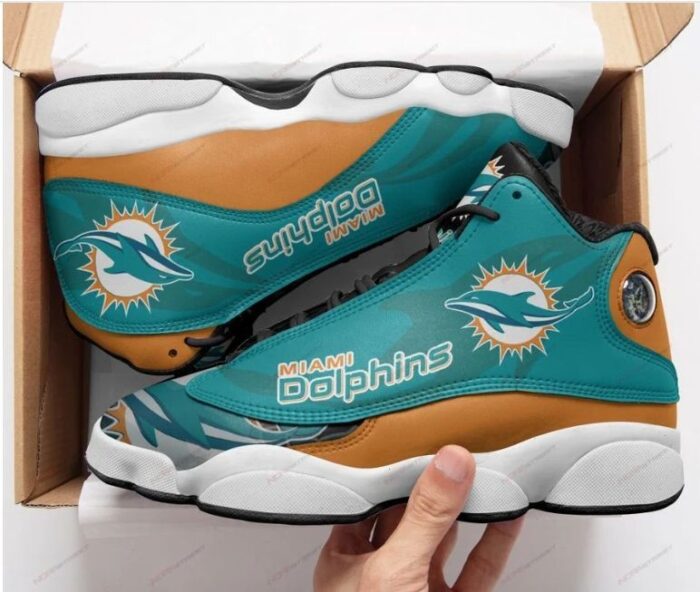 Miami Dolphins Nfl Ver 4 Air Jordan 13 Sneaker