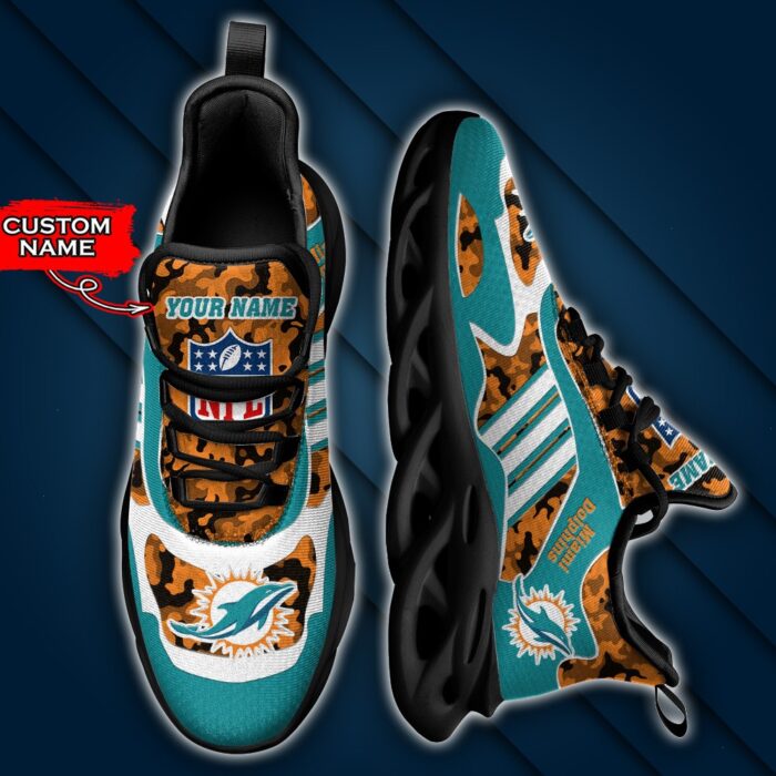 Miami Dolphins Personalized Max Soul Shoes 30 SPA0901039