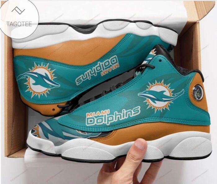 Miami Dolphins Sneakers Air Jordan 13 Shoes