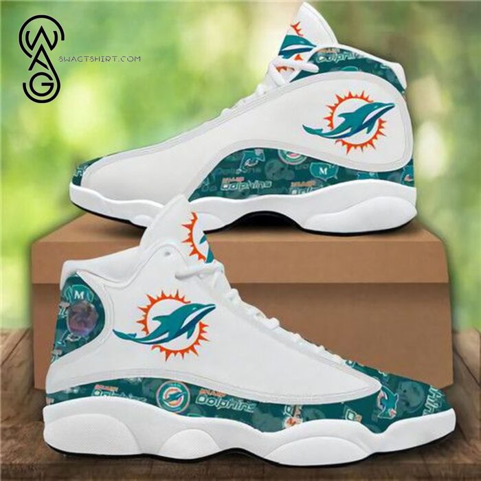 Miami Dolphins Sport Team Air Jordan 13 Shoes