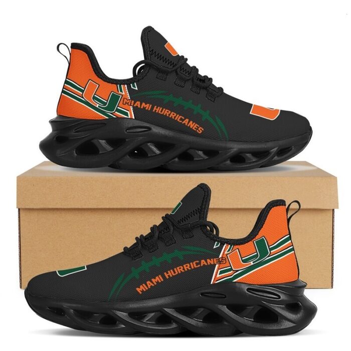 Miami Hurricanes College Fans Max Soul Shoes