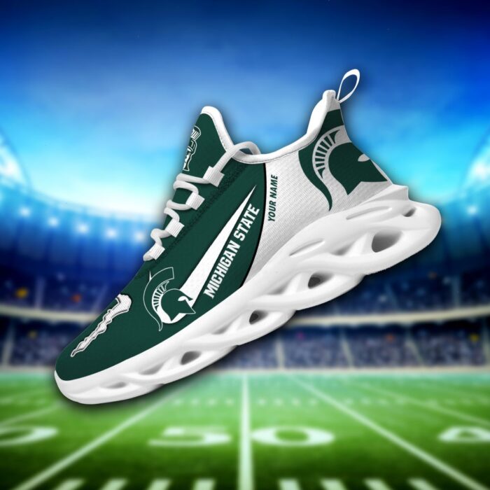 Michigan State Spartans Personalized Luxury NCAA Max Soul Shoes