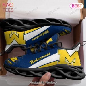 Michigan Wolverines NCAA Max Soul Shoes