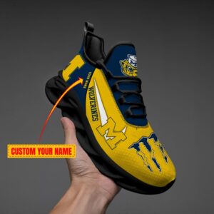 Michigan Wolverines Personalized Luxury NCAA Max Soul Shoes