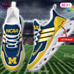 Michigan Wolverines Personalized Max Soul Shoes