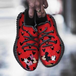 Mickey Minnie Yeezy Boost Shoes Sport Sneakers Yeezy Shoes