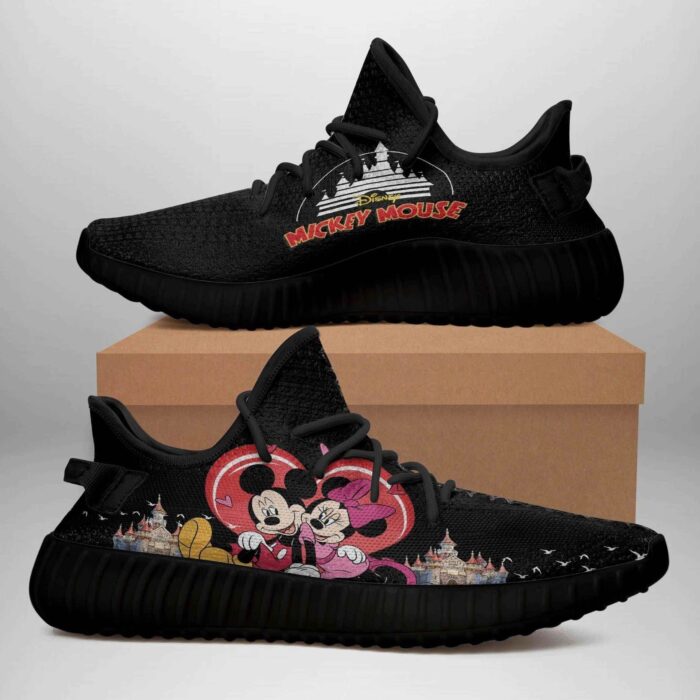 Mickey Mouse Black Edition Yeezy Boost Yeezy Shoes