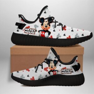 Mickey Mouse Yeezy Shoes Sport Sneakers