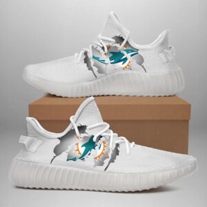 Midolphins Yeezy Shoes Sneakers, Custom Yeezy Boost, Hypebeast Shoes, Custom Shoes, Custom Sneaker