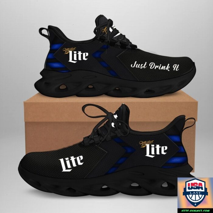 Miller Lite Black Shoes Max Soul