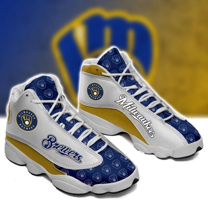 Milwaukee Brewers Mlb Air Jordan 13 Sneaker