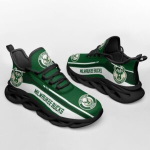 Milwaukee Bucks Black Max Soul Shoes