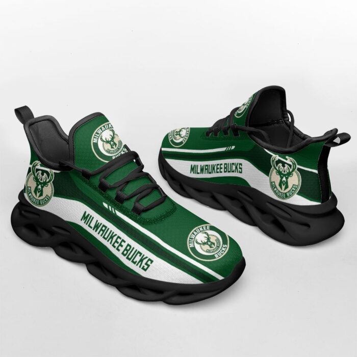 Milwaukee Bucks Black Max Soul Shoes