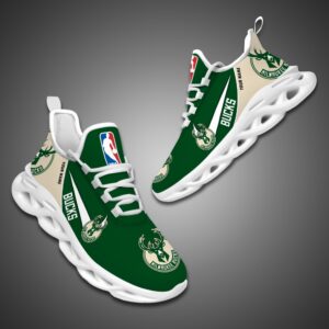 Milwaukee Bucks Personalized NBA Max Soul Shoes