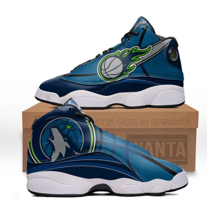 Minnesota Timberwolves Jd 13 Sneakers Custom Shoes