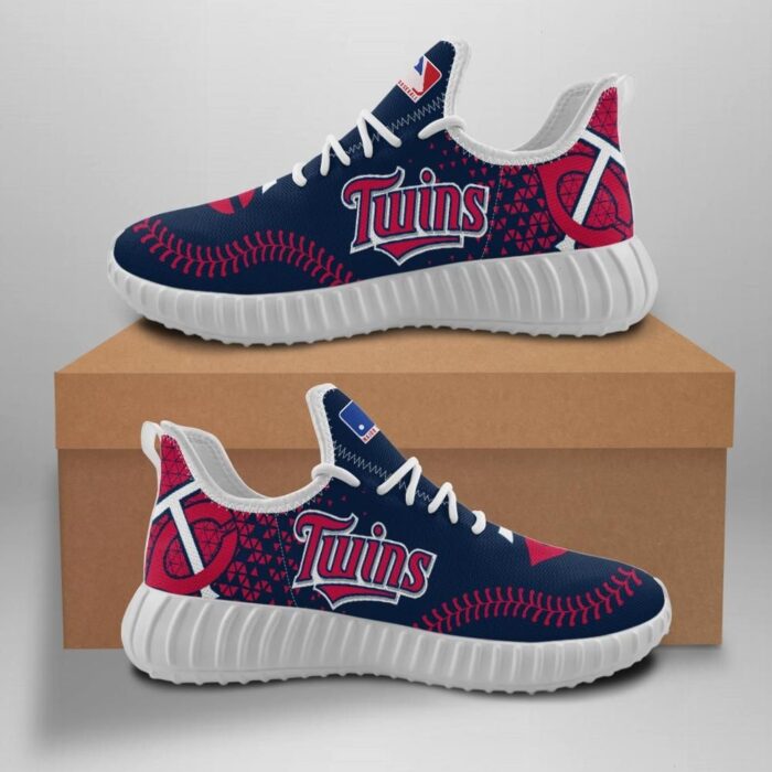 Minnesota Twins Unisex Sneakers New Sneakers Custom Shoes Baseball Yeezy Boost