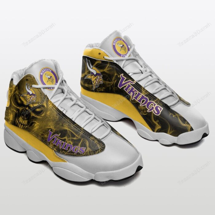 Minnesota Vikings Air Jordan 13 Sneakers 717