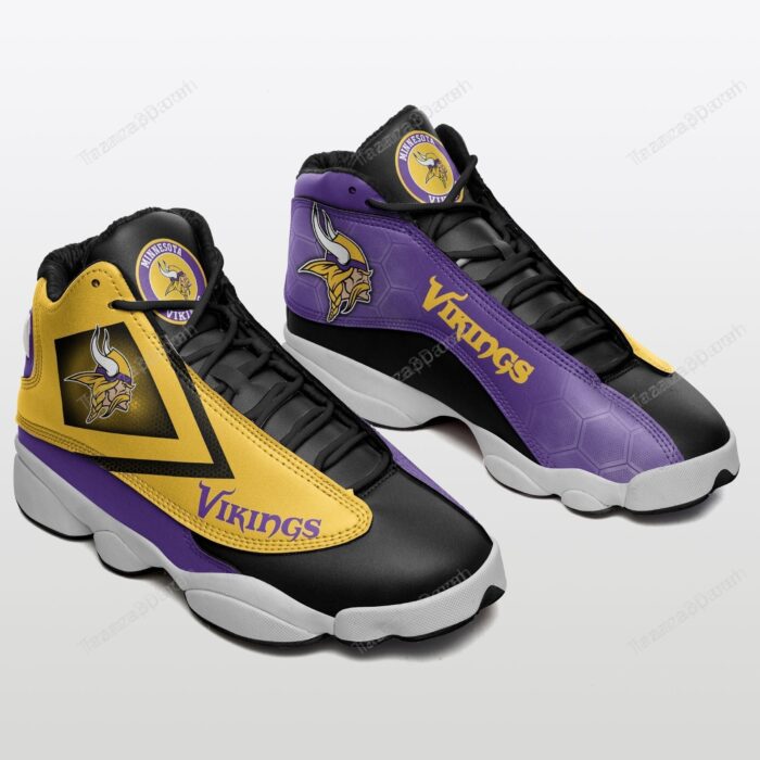 Minnesota Vikings Air Jordan 13 Sneakers 765